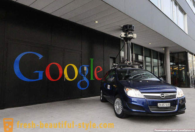 Comment Google fait l'image panoramique au niveau des rues