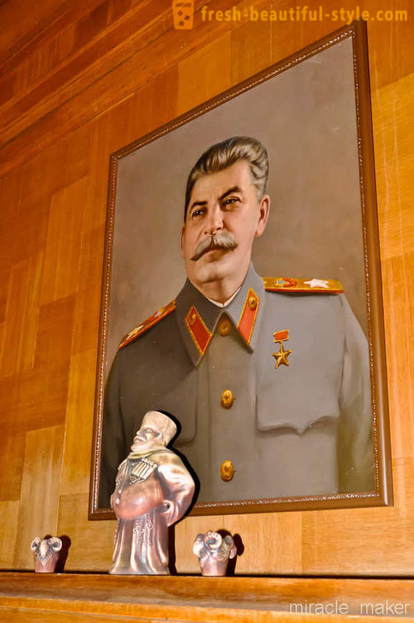 Visite de la datcha de Staline