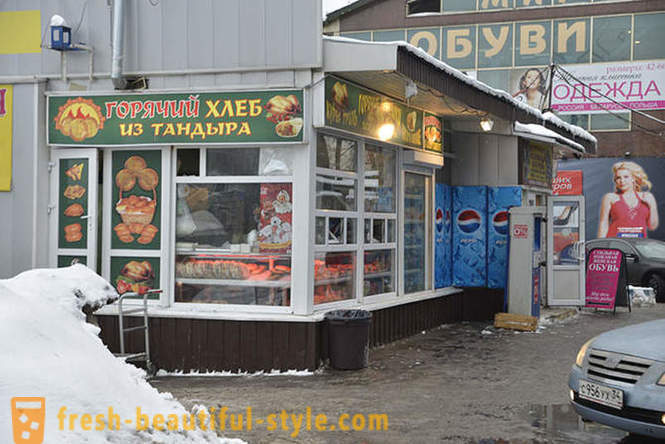 Vue d'ensemble de la restauration rapide de Moscou