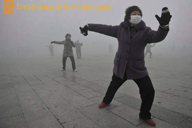Les niveaux dangereux de pollution en Chine