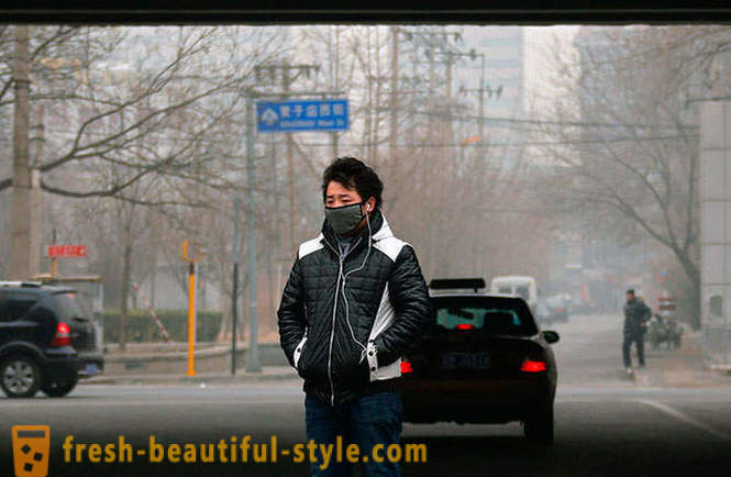 Les niveaux dangereux de pollution en Chine
