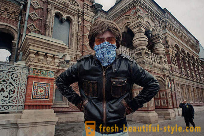Un jour, le hipster Moscou