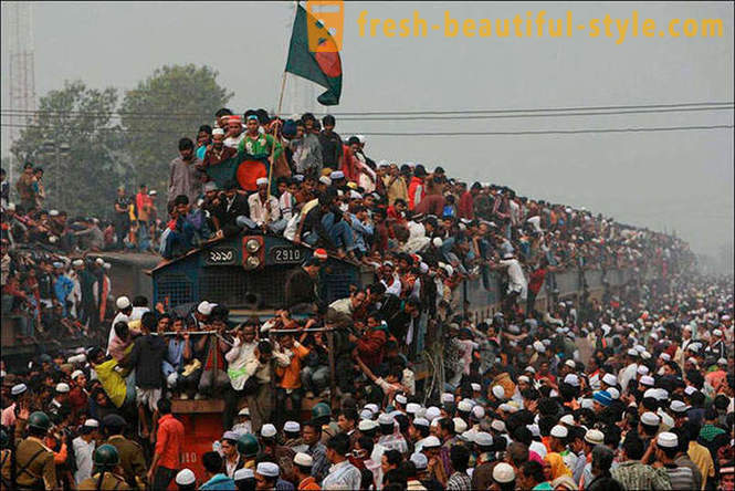 Dhaka - capitale du Bangladesh incroyable