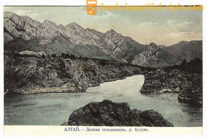 Montagnes Altaï de la Russie pré-révolutionnaire