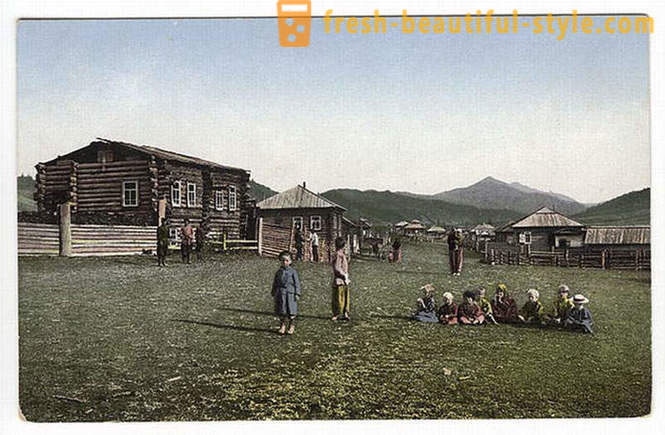 Montagnes Altaï de la Russie pré-révolutionnaire