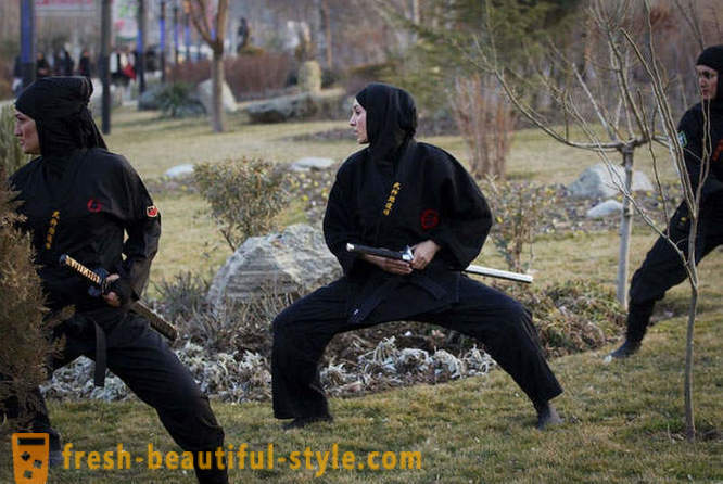 Ninjas femmes iraniennes