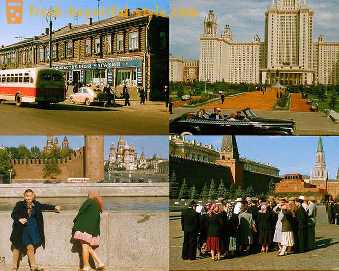 Moscou, 1956, les photographies de Jacques Dyupake