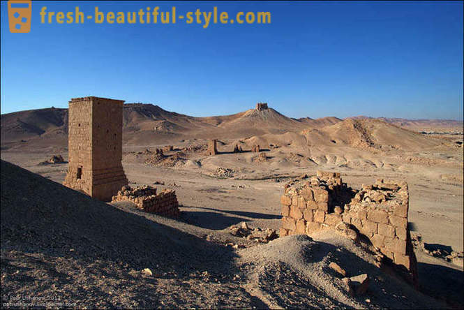 Palmyre - une grande ville dans le désert