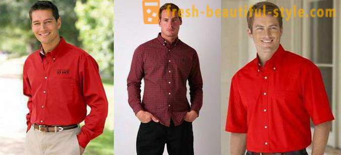 Shirt rouge: quoi porter?