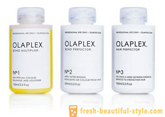 Des moyens pour restaurer les cheveux Olaplex: avis