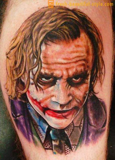 Joker Tattoo: symboles et photos