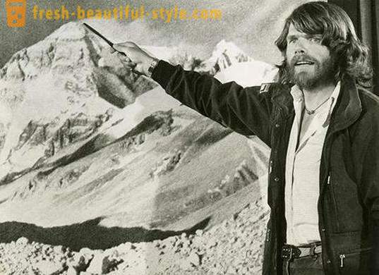 Légende alpinisme Reinhold Messner: biographie