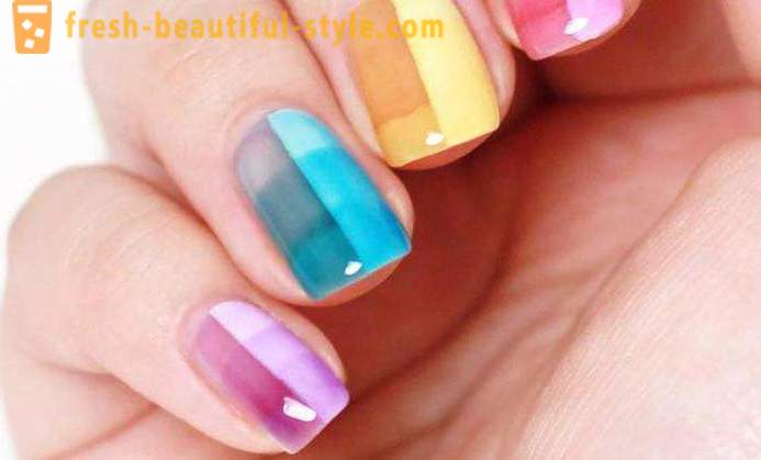 Quel est le gel coloré verre vernis à ongles?
