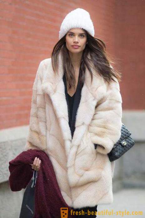 De quoi porter un manteau de fourrure? styliste Conseils