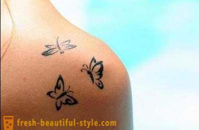 Les petits tatouages ​​pour les filles: une variété d'options et caractéristiques images portables