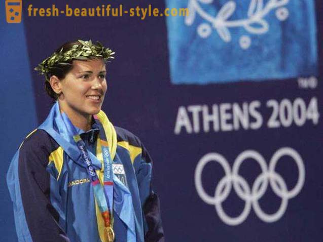 Nageur ukrainien Yana Klochkova: biographie, vie personnelle, les réalisations sportives