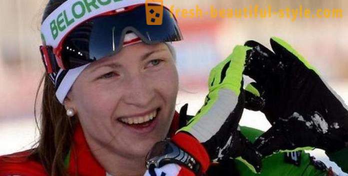 Biathlète Biélorusse Darya Domracheva: biographie, vie personnelle, les réalisations sportives