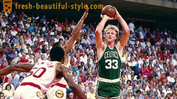 Larry Bird - le légendaire joueur de basket-ball de la Colombie-Britannique « Boston Celtics ». Carrière sportive dans les activités de coaching NBA