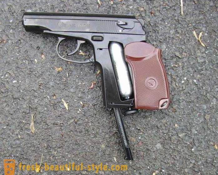 Pneumatique pistolet Makarov: Spécifications