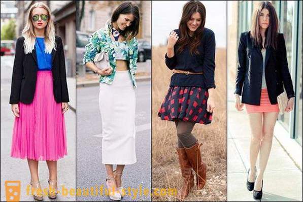 Styles et types de jupes