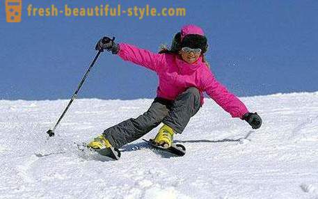 Le ski. L'équipement et les règles de ski ski alpin