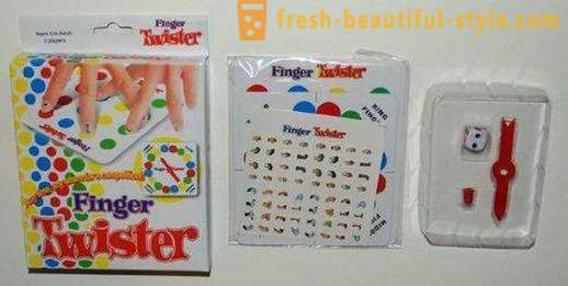 Animations pour enfants et adultes - Finger Twister. règles du jeu