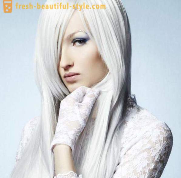Les cheveux blancs. Conseils coloration et soins