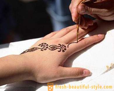 Art Henna ou mehndi