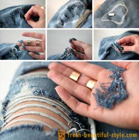 Conseils de mode: Comment faire des trous et des écorchures sur son jean?